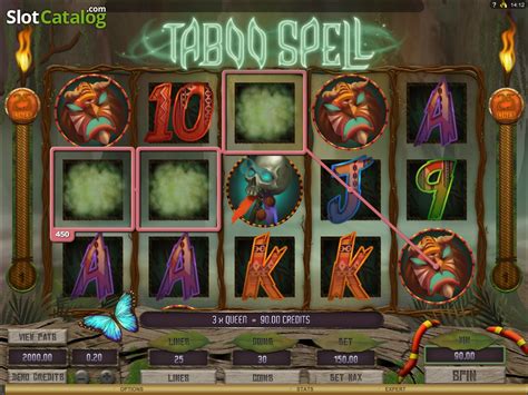 Taboo Spell Slot Machine by Games Global .